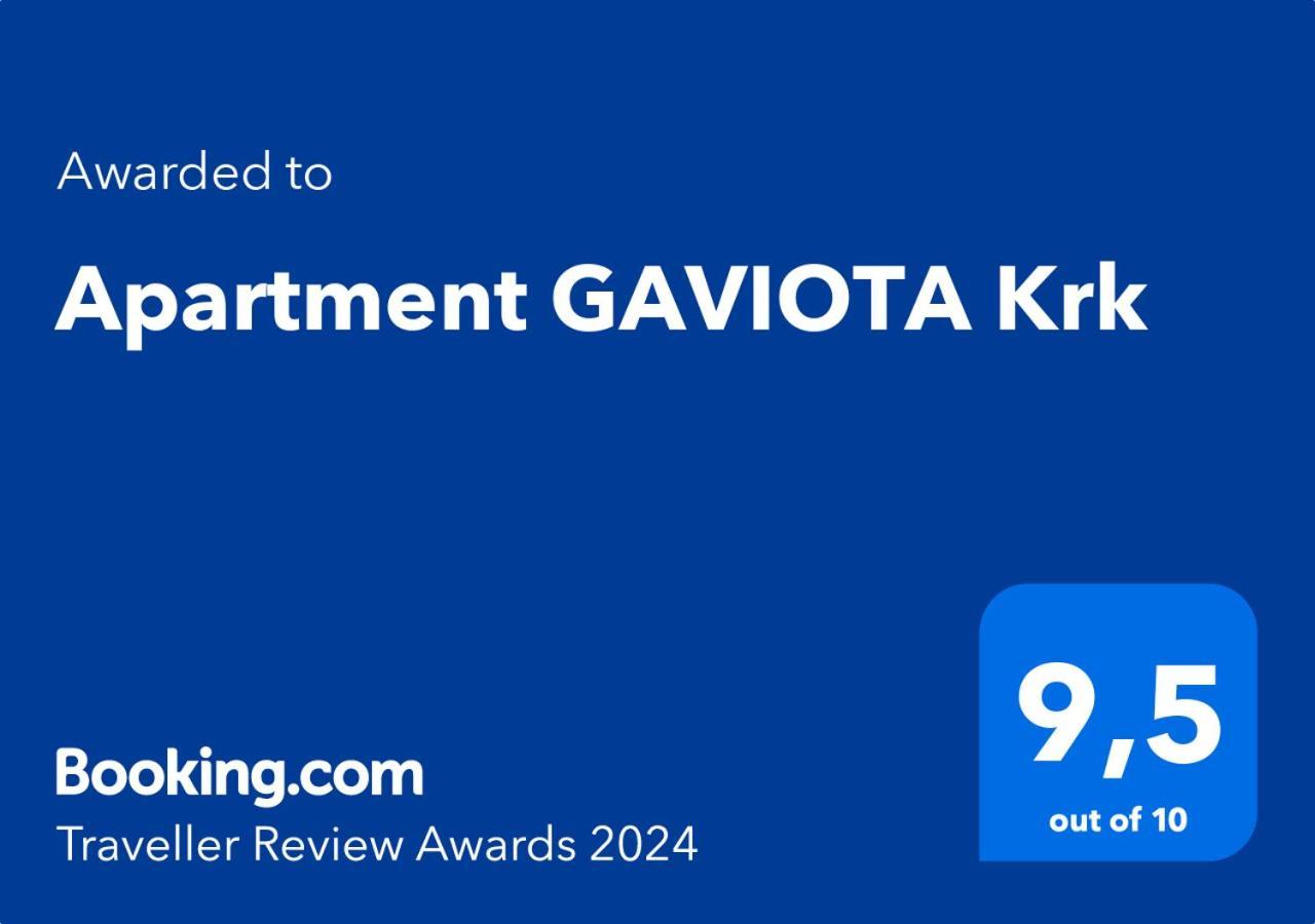Apartment Gaviota Krk Krk Town Esterno foto